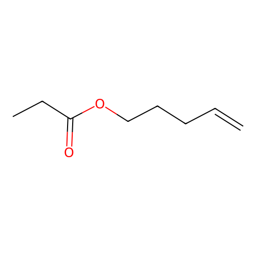 4-Pentenyl propionate structure