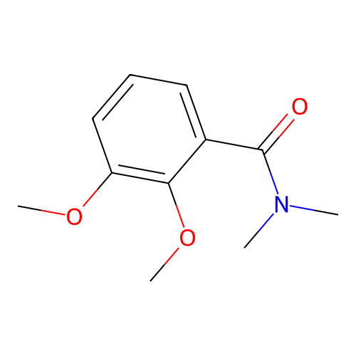 2,3-dimethoxy-N,N-dimethylbenzamide structure