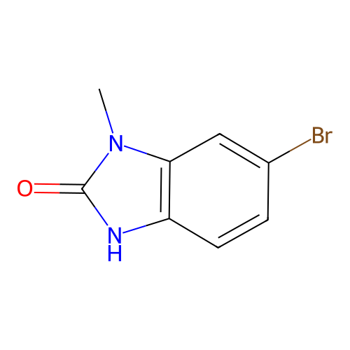 6-Bromo-1-methyl-1H-benzo(d)imidazol-2(3H)-one structure