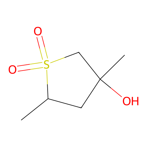 3,5-Dimethyl-1,1-dioxothiolan-3-ol structure