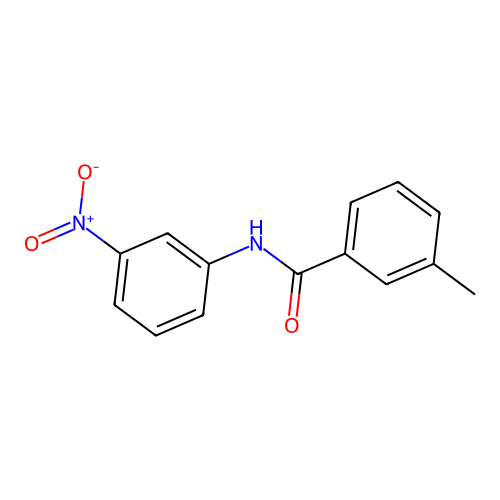 3-甲基-N-(3-硝基苯基)苯甲酰胺 structure