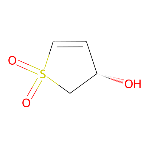 (3S)-1,1-dioxo-2,3-dihydrothiophen-3-ol structure