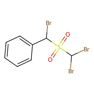 Benzene,[bromo[(dibromomethyl)sulfonyl]methyl]- structure