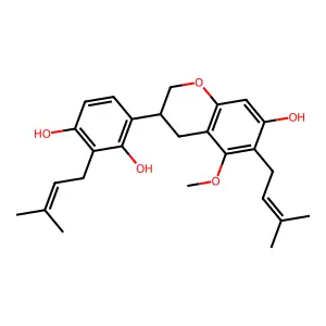 1-{2-[4-(2-phenyl-6,7-dihydro-5h-indeno[5,6-b]furan-3-yl)phenoxy]ethyl}pyrrolidine structure