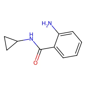 2-amino-N-cyclopropylbenzamide structure