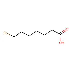 7-溴庚酸 structure