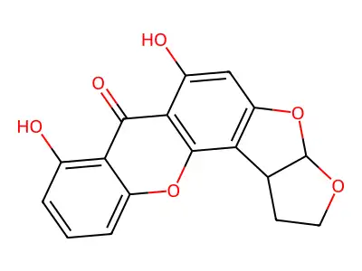 De-O-methyldihydrosterigmatocystin structure
