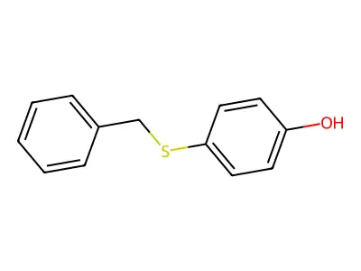 4-(Benzylthio)phenol structure
