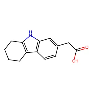 (6,7,8,9-Tetrahydro-5H-carbazol-2-yl)-acetic acid structure