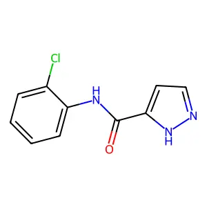N-(2-氯苯基)-1H-吡唑-3-甲酰胺 structure