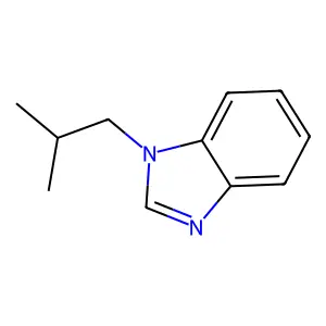 1-Isobutyl-1H-benzimidazole structure