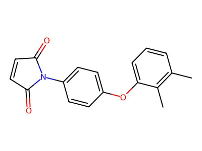 1-[4-(2,3-Dimethylphenoxy)phenyl]pyrrole-2,5-dione structure