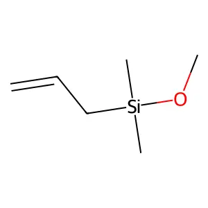Allyldimethylmethoxysilane structure