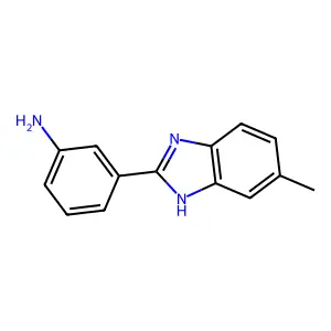 3-(5-Methyl-1H-benzoimidazol-2-yl)-phenylamine structure