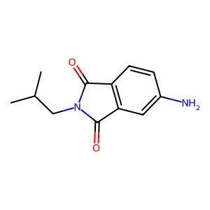 5-Amino-2-isobutyl-1H-isoindole-1,3(2H)-dione structure