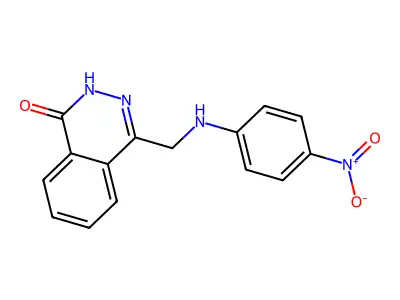 4-((4-Nitroanilino)methyl)-1(2H)-phthalazinone structure