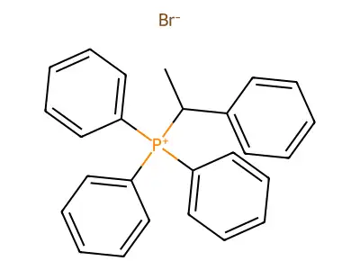 Phosphorane, triphenyl(1-phenylethylidene)- structure