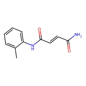 (2E)-N1-(2-甲基苯基)-2-丁烯二酰胺 structure