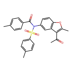 C26H23NO5S structure