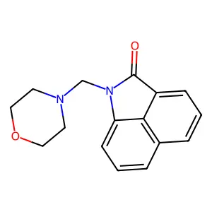 1-(morpholinomethyl)benzo[cd]indol-2(1H)-one structure