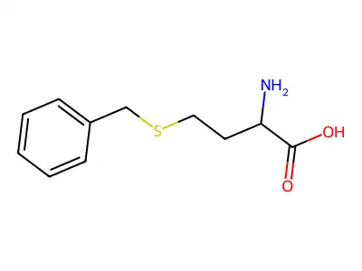 2-Amino-4-benzylsulfanylbutanoic acid structure