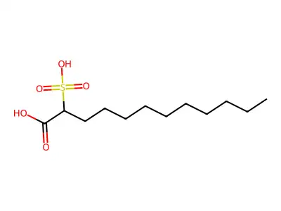 2-磺基十二酸 structure