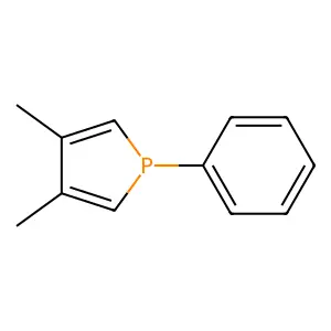1-Phenyl-3,4-dimethylphosphole structure