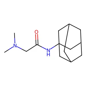 N-(1-金刚烷基)-2-(二甲氨基)乙酰胺 structure