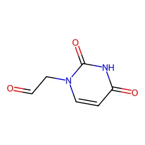 1(2h)-Pyrimidineacetaldehyde, 3,4-dihydro-2,4-dioxo- structure