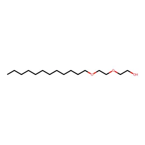 Diethylene glycol monododecyl ether structure