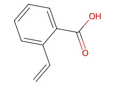 乙烯基苯甲酸 structure