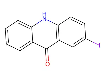 2-iodoacridin-9(10H)-one structure