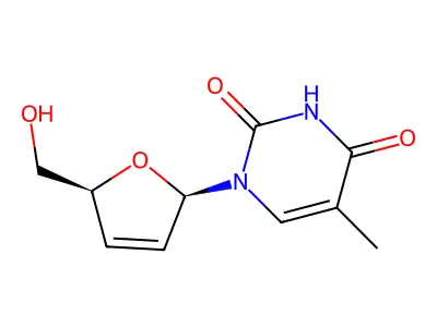 司他夫定 structure