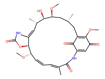 格尔德霉素 structure