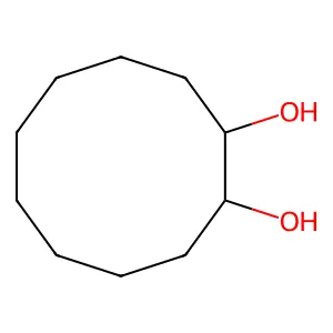 cis-1,2-Cyclodecanediol structure