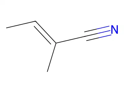 (E)-2-Methyl-2-butenenitrile structure