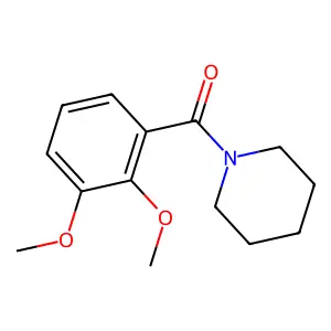 (2,3-Dimethoxyphenyl)(piperidin-1-yl)methanone structure