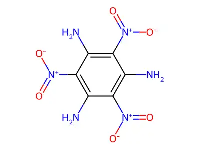 三氨基三硝基苯 structure
