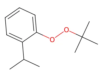 tert-Butyl isopropylphenyl peroxide structure