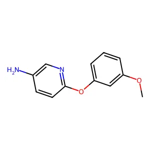 6-(3-Methoxyphenoxy)pyridin-3-amine structure