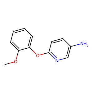 6-(2-甲氧基苯氧基)吡啶-3-胺 structure