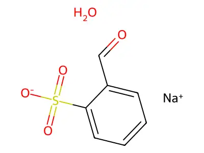 Sodium o-formylbenzenesulfonate structure