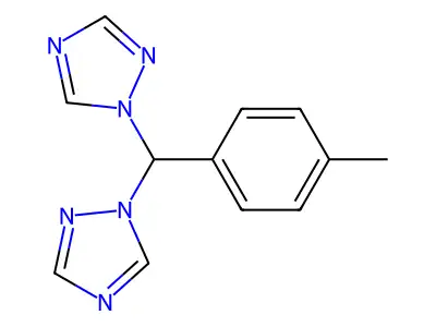 1-[(4-Methylphenyl)(1H-1,2,4-triazol-1-yl)methyl]-1H-1,2,4-triazole structure