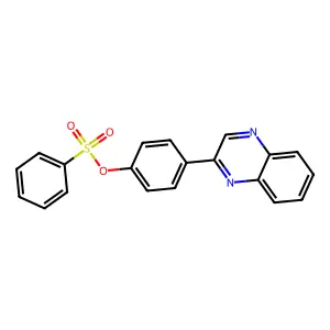 4-(喹喔啉-2-基)苯基 烯 structure