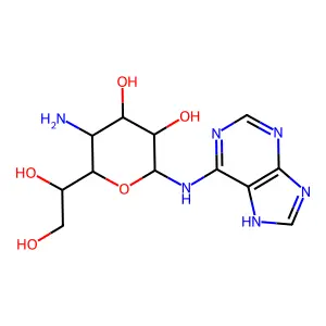 Septacidin aminonucleoside structure
