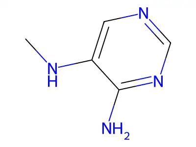 5-N-methylpyrimidine-4,5-diamine structure