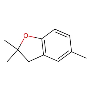 2,3-Dihydro-2,2,5-trimethylbenzofuran structure