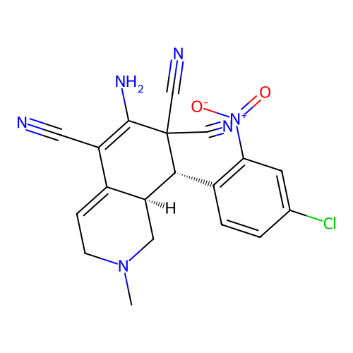C19H15ClN6O2 structure