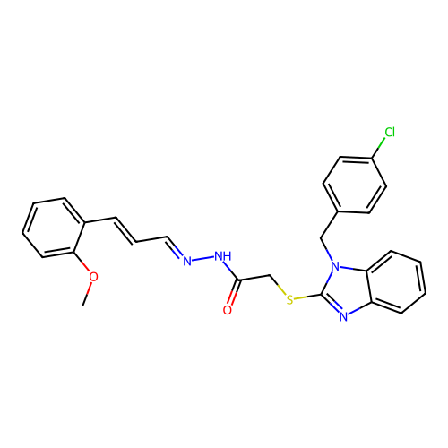 C26H23ClN4O2S structure
