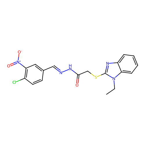 C18H16ClN5O3S structure
